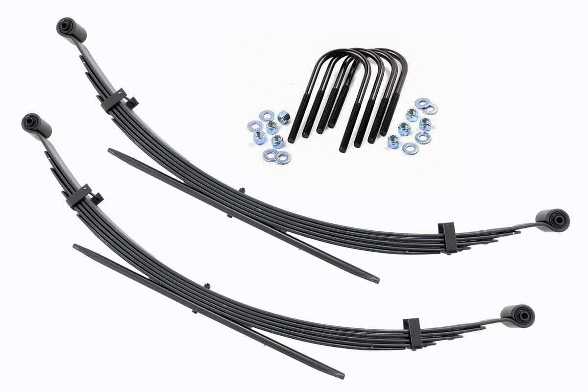 Fits Chevy C20_K20 C25_K25 4WD(77-87) Rear 56_ Leaf Springs 2_ Pair 8036Kit